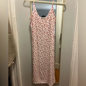 Reformation Floral Slip Midi Dress